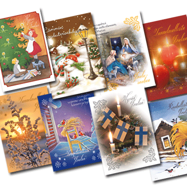 Joulu postikortit