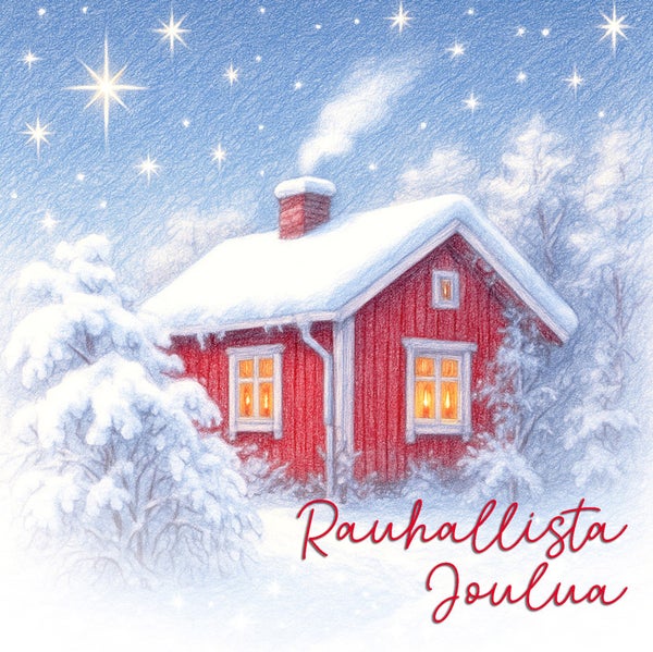 Joulumaa- joulukortti, NRO 165 A / 4