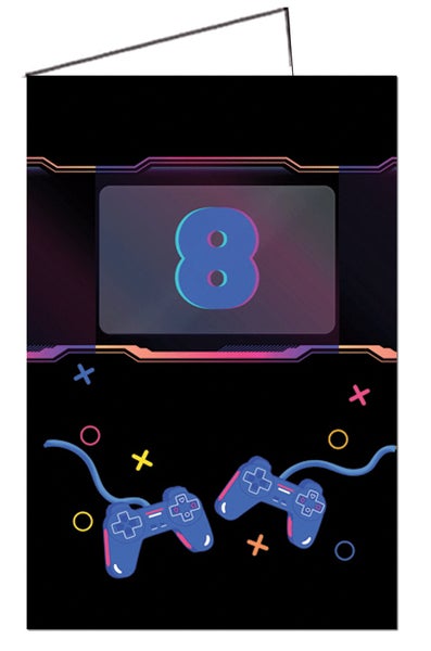 2-os. onnittelukortti 8v Poika - (nro.25 A 8 P )