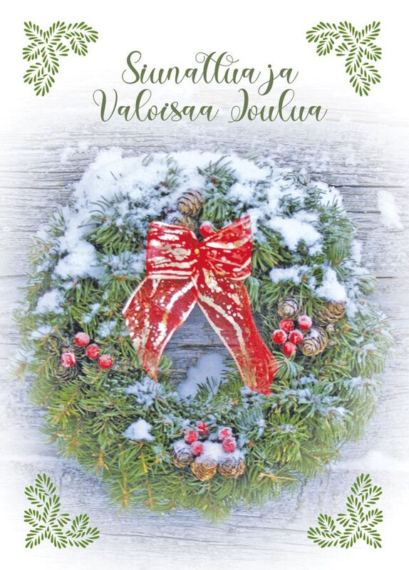 Hengelliset joulukortit-Siunattua Joulunaikaa-NRO 213 B