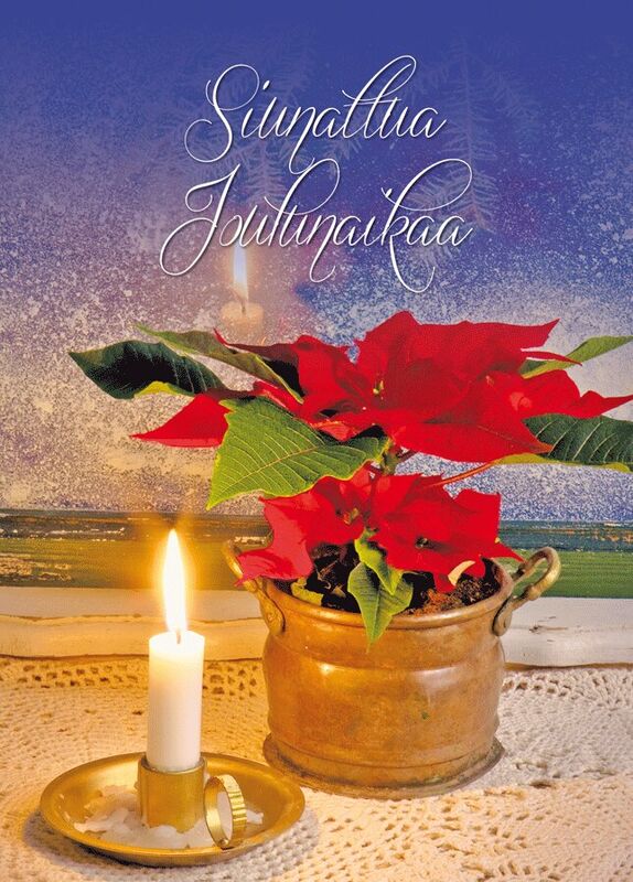 Hengelliset joulukortit-Siunattua Joulunaikaa-NRO 213 B